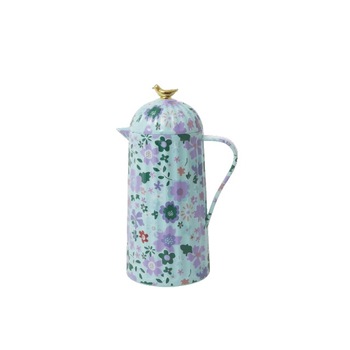Termos Rice Cu Pasare Aurie, Dark Mint Fall Floral,1L